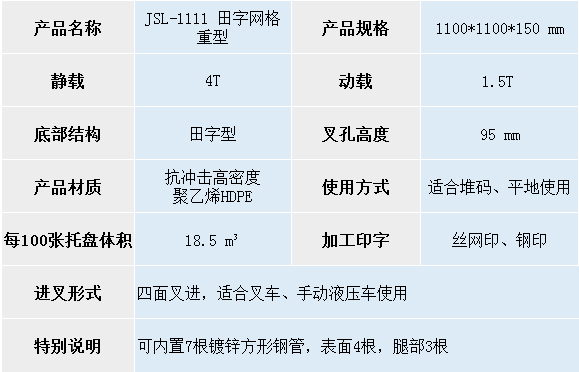 1111 重型田字网格